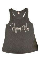 Load image into Gallery viewer, Dark Grey Racerback Tank Top
