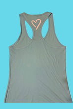 Load image into Gallery viewer, Cancun Blue Racerback Tank Top
